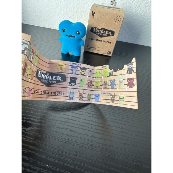 NEW Fuggler Gaptooth Mcgoo Blue Collectible Figurine Catch Me Rare - Picture 3 of 3